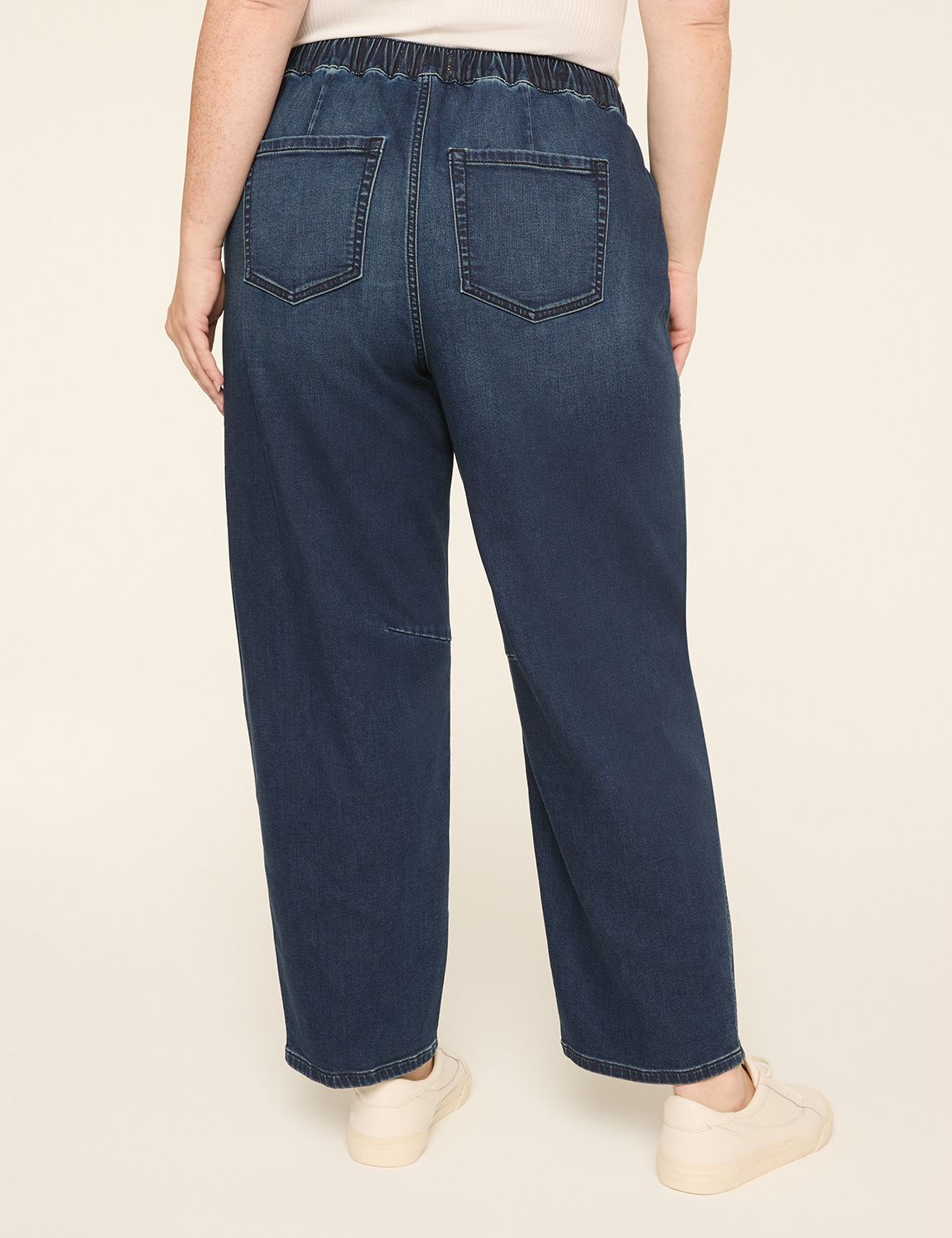 Barrel Cloud Knit Denim Jean