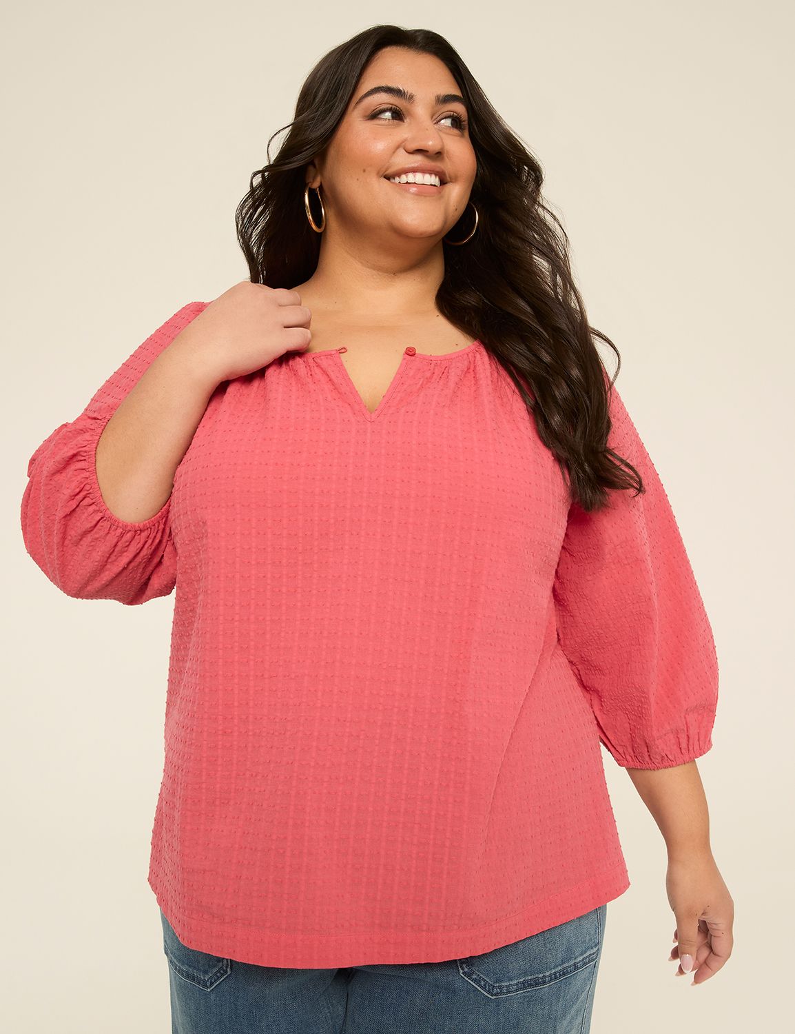 Purple Plus Size Blouses & Dressy Shirts | Lane Bryant