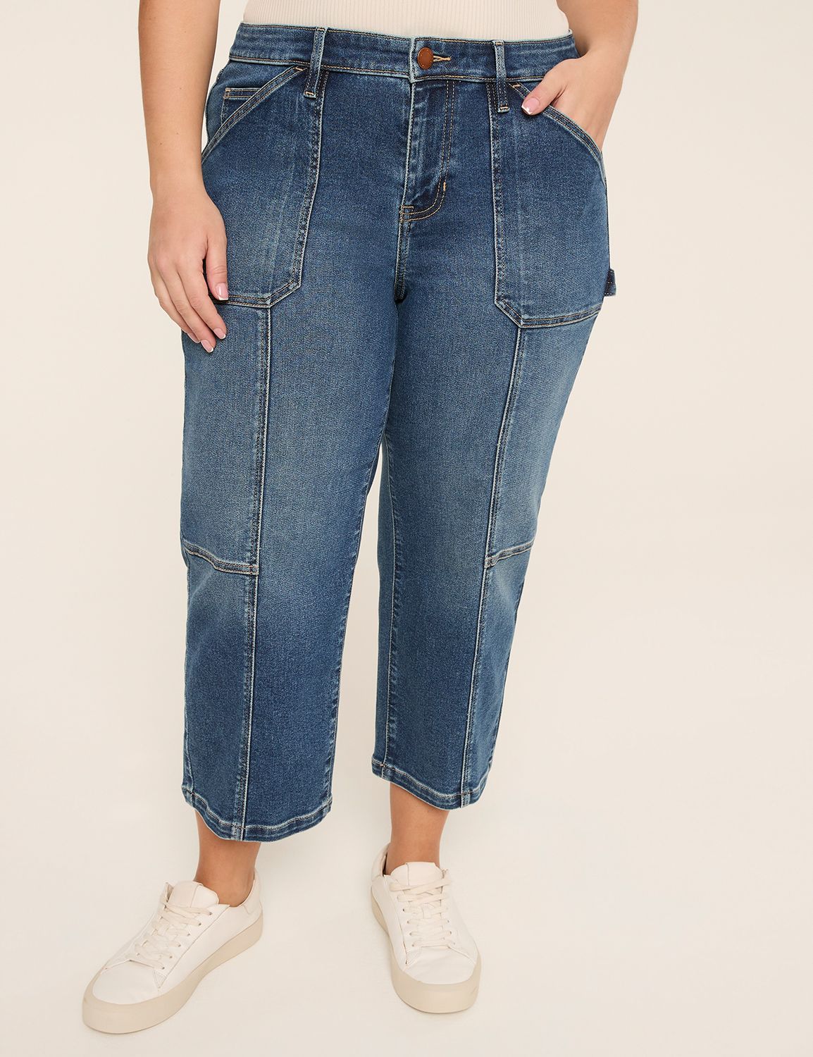 360 Flex Signature Fit Mid-Rise Straight Capri