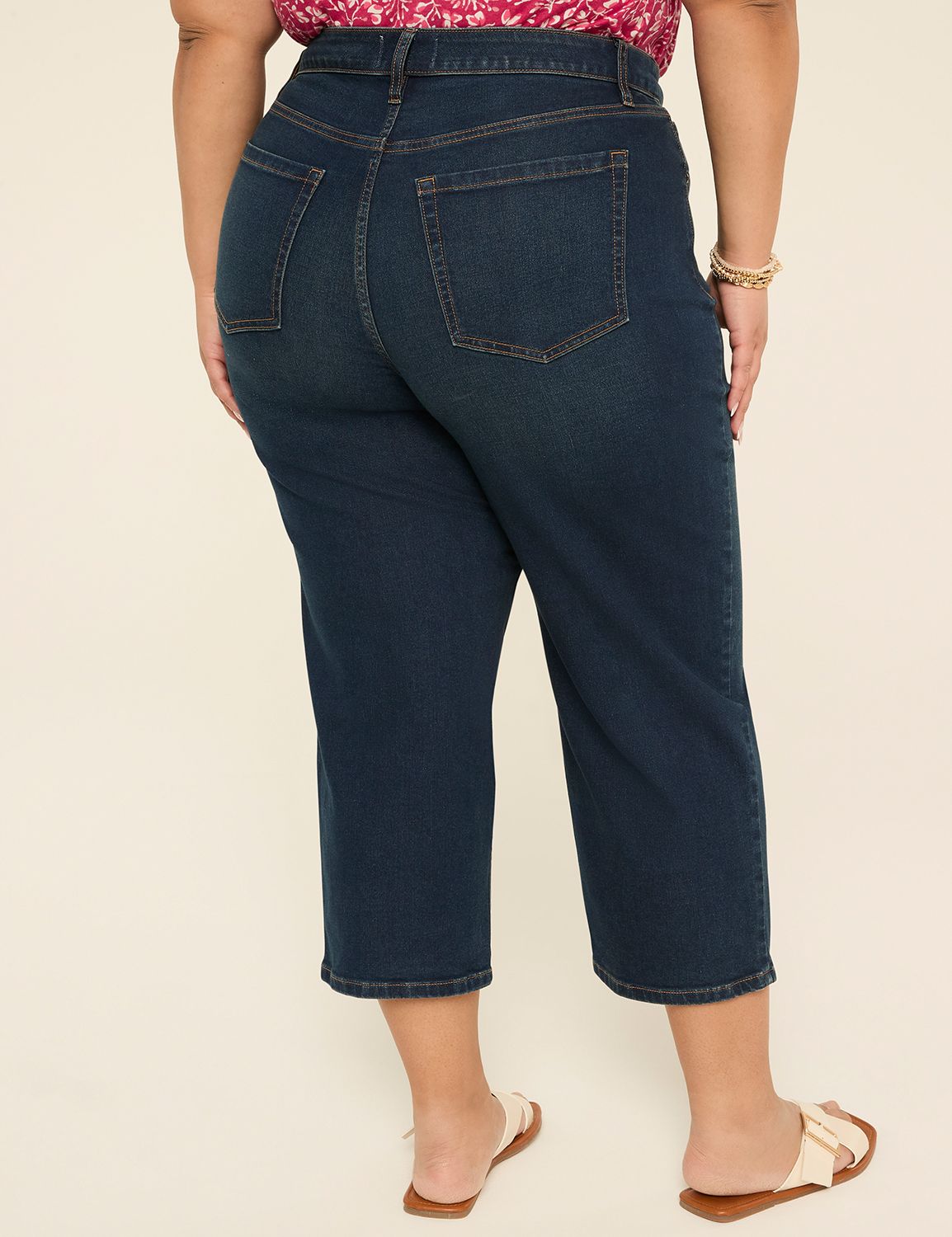 No-Gap Curvy Fit Straight Capri