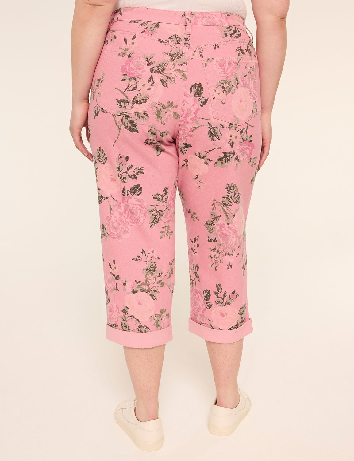 Mid-Rise Boyfriend Capri