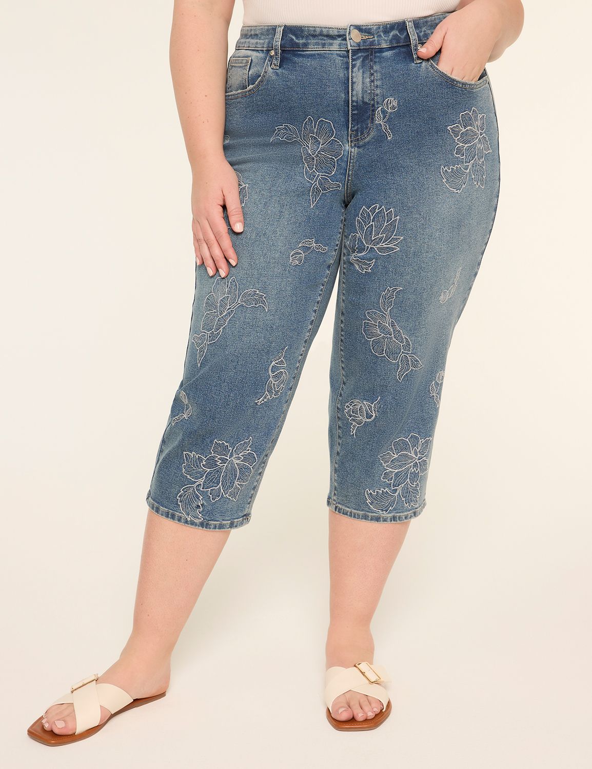 360 Flex Signature Fit Straight Capri