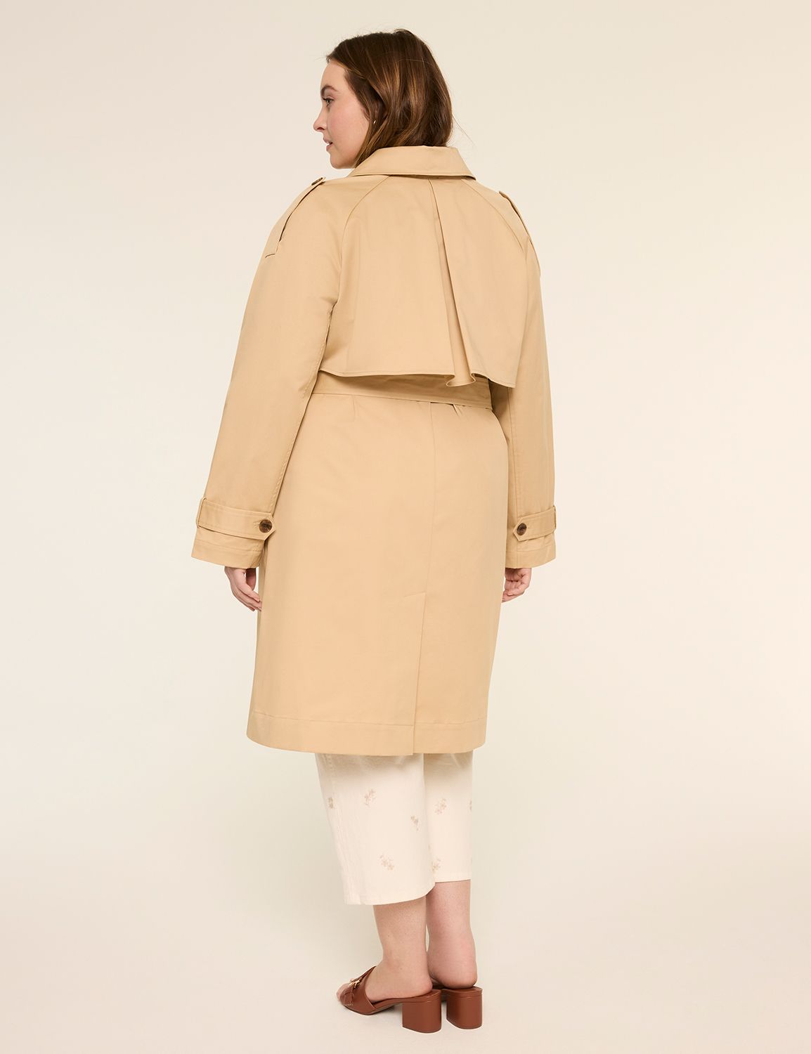 Twill Trench Coat