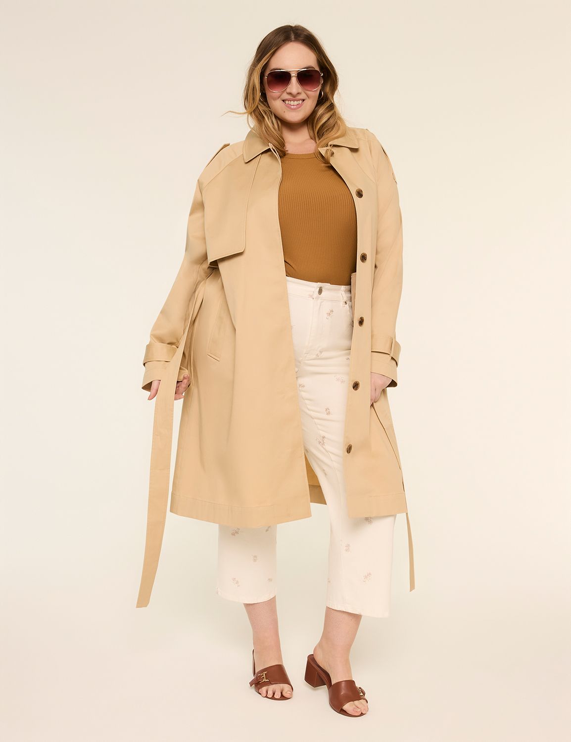 Twill Trench Coat 1149008 Product Image 4