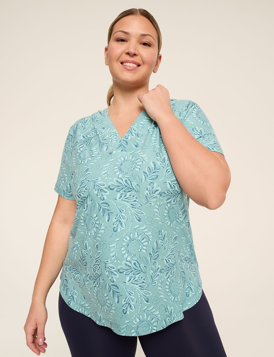 LIVI Soft Short-Sleeve Hoodie