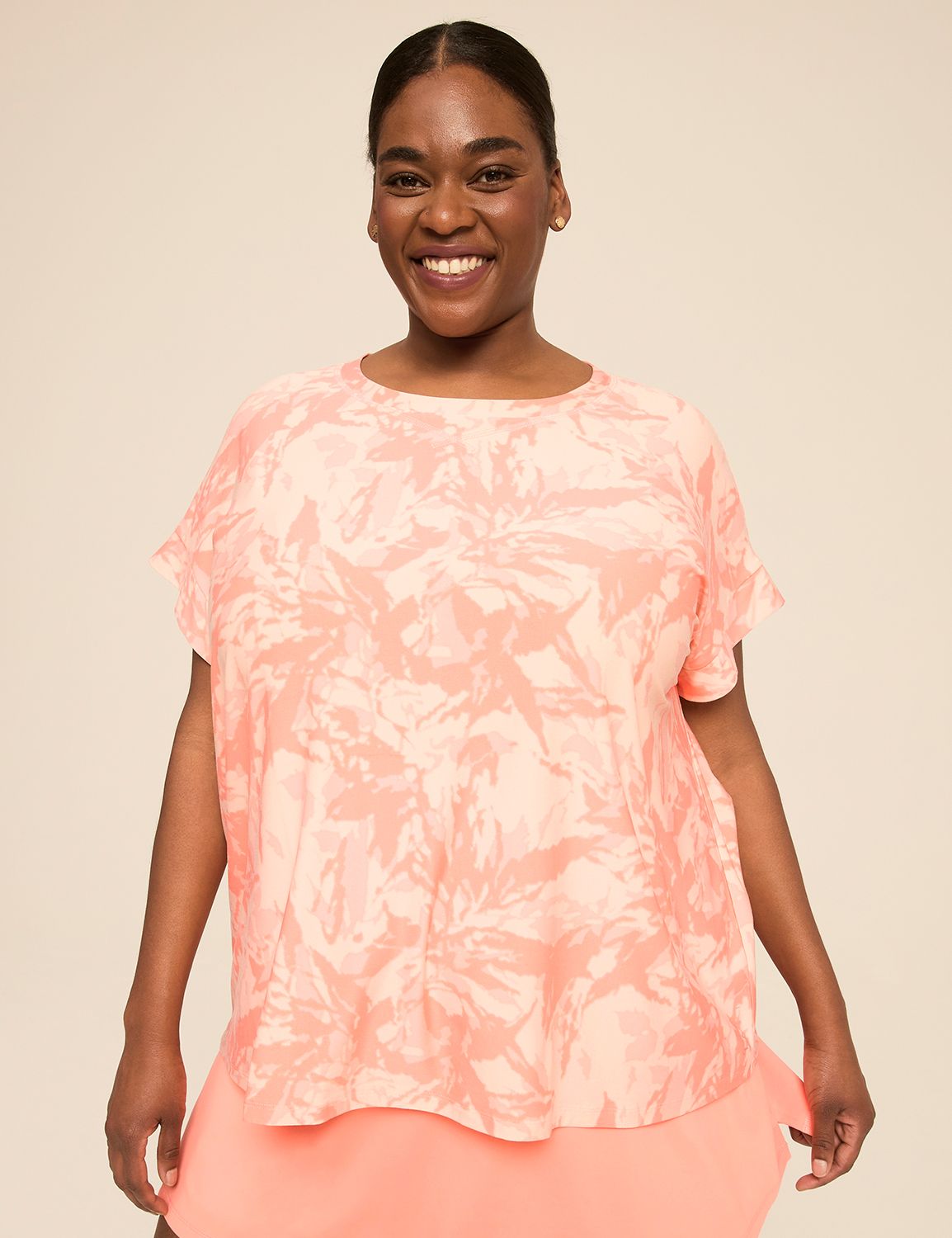 LIVI Soft Short-Sleeve Crew-Neck Tee