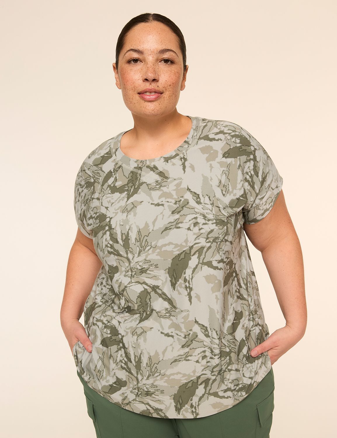LIVI Soft Short-Sleeve Crew-Neck Tee