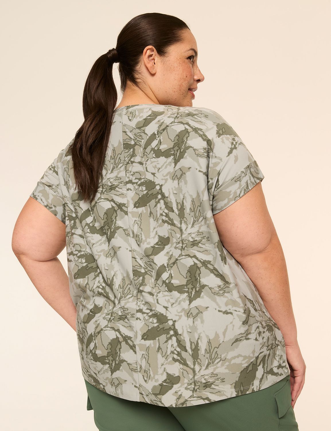 LIVI Soft Short-Sleeve Crew-Neck Tee