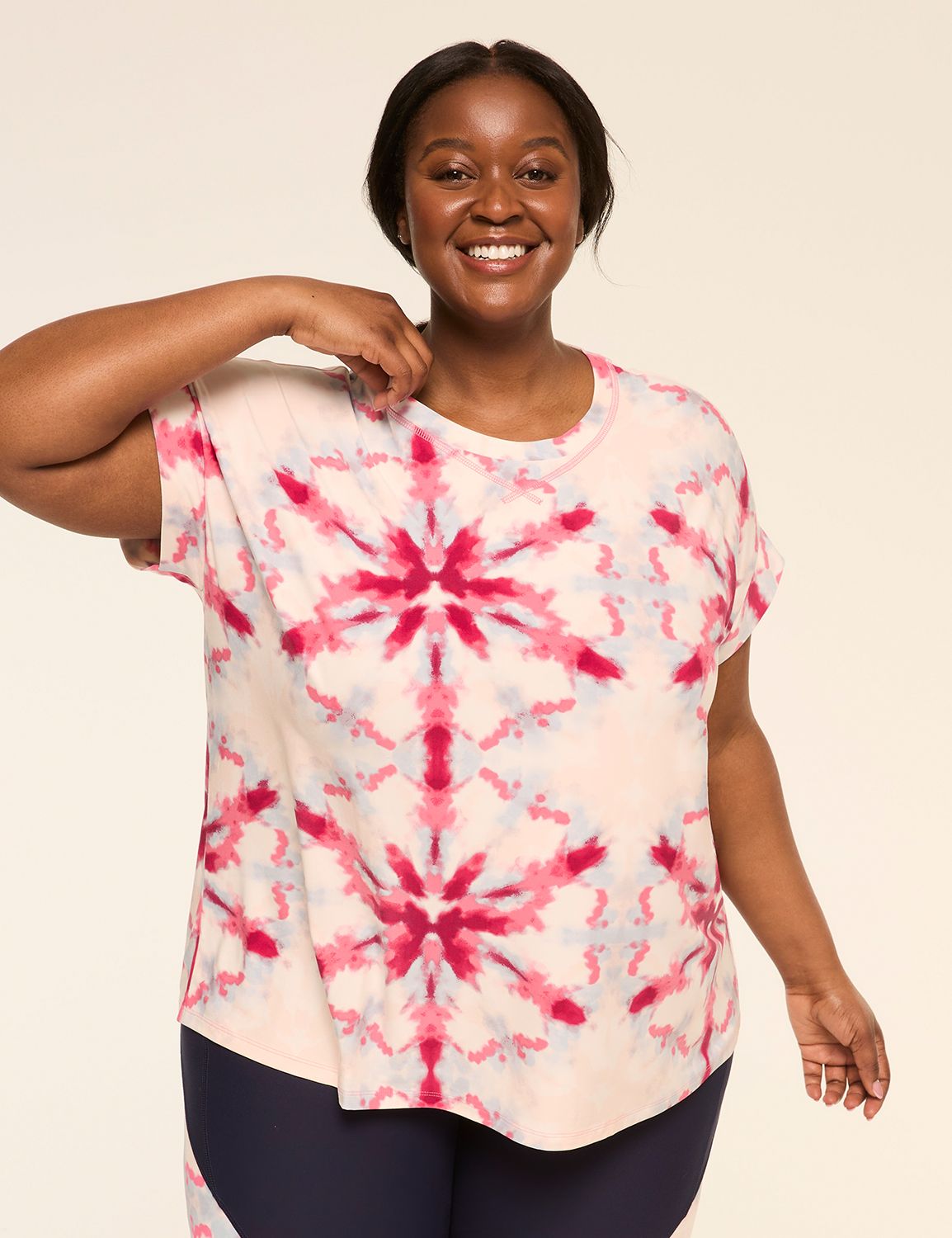 LIVI Soft Short-Sleeve Crew-Neck Tee