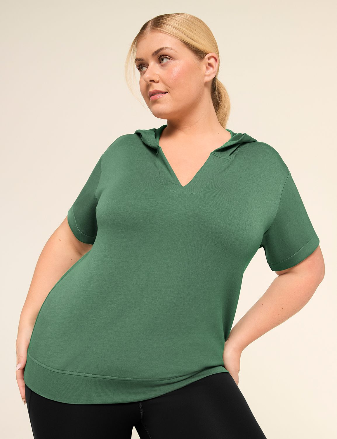 LIVI Journey Short-Sleeve Hooded Sweatshirt