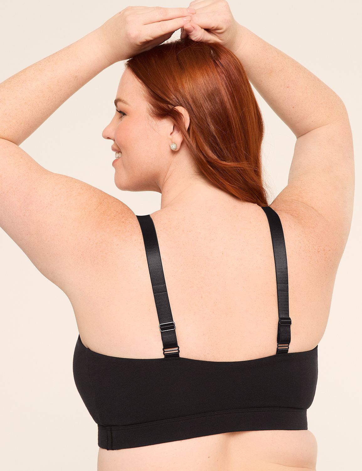 Cotton V-Neck Bralette