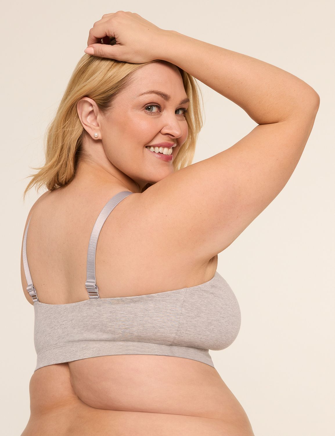 Cotton V-Neck Bralette