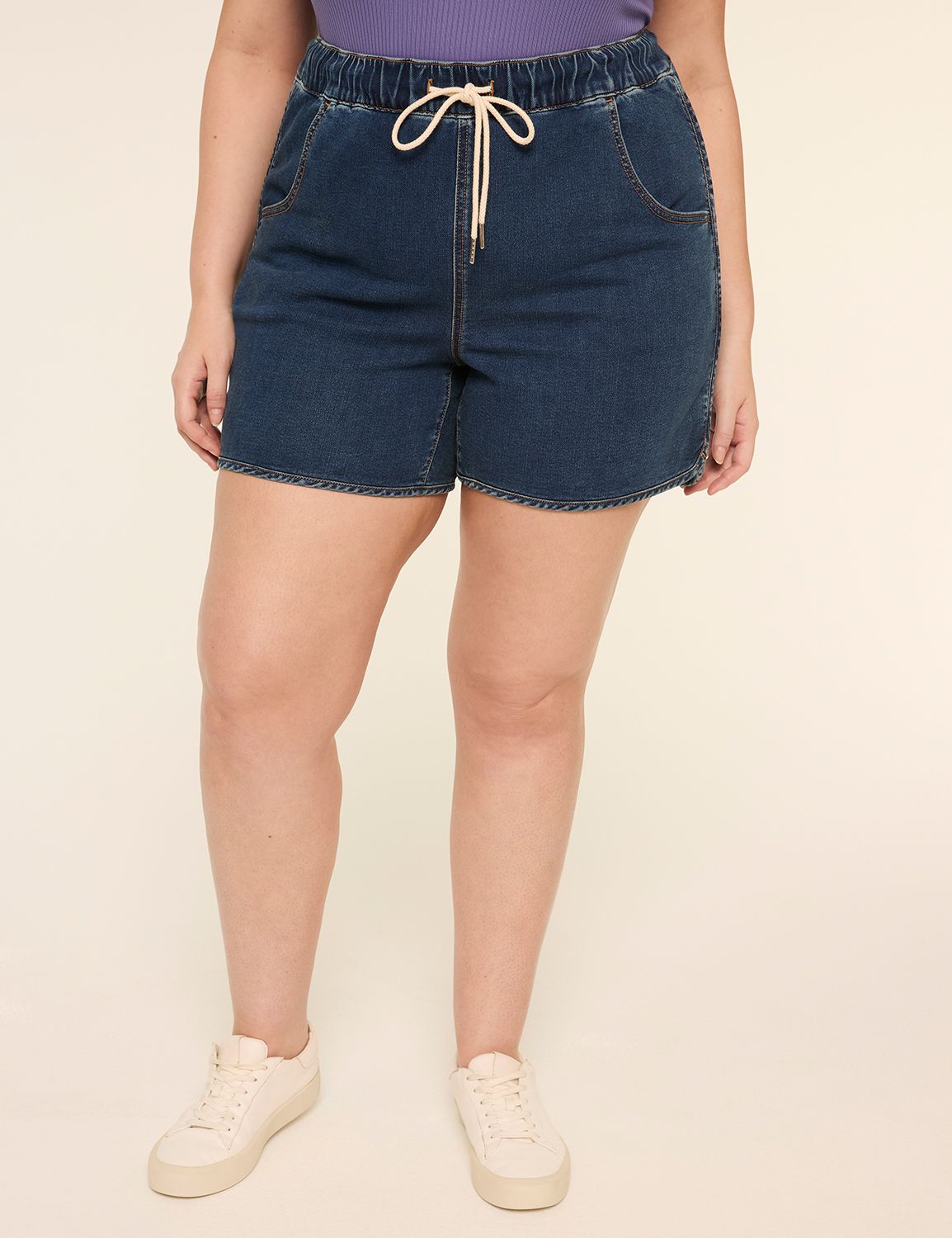 Cloud Knit Pull-On Relaxed 4" Short
