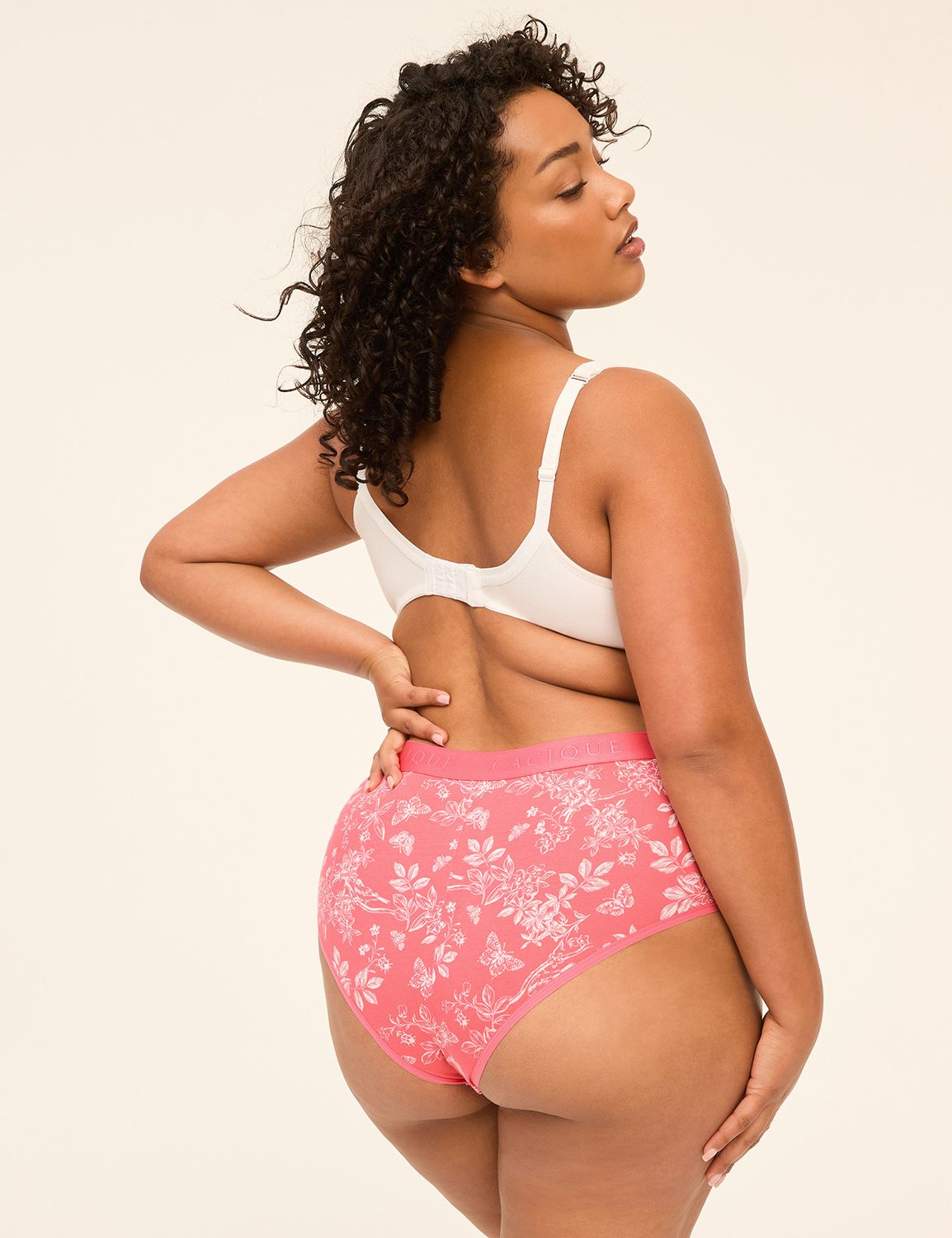 Cotton Cheeky Brief Panty With Wide Waistband