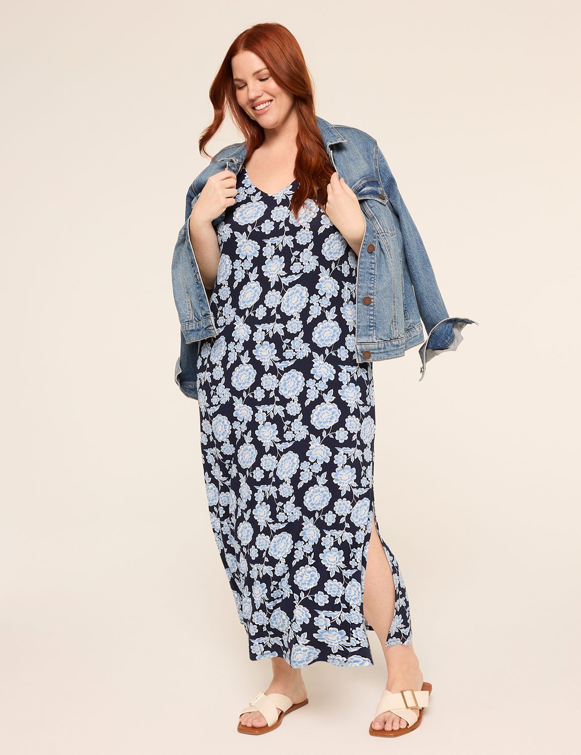 Short-Sleeve Maxi T-Shirt Dress