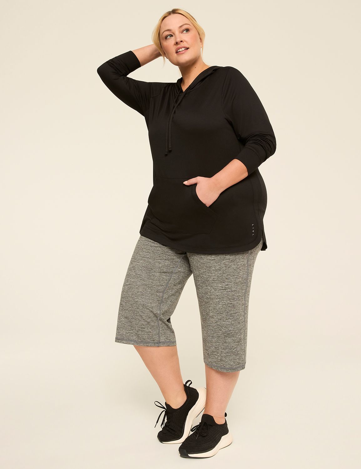 LIVI High Rise Livi Soft Marl Wide Product Image 3