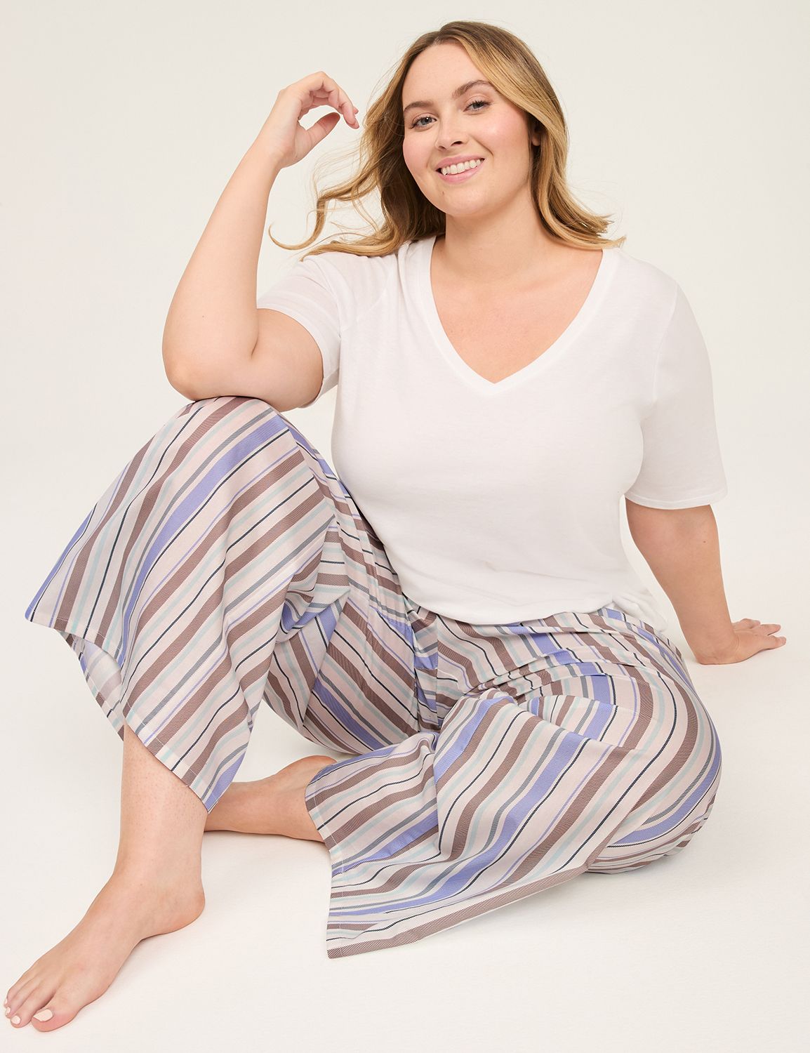 Woven Poplin Wide Leg 1149920 S Product Image 3