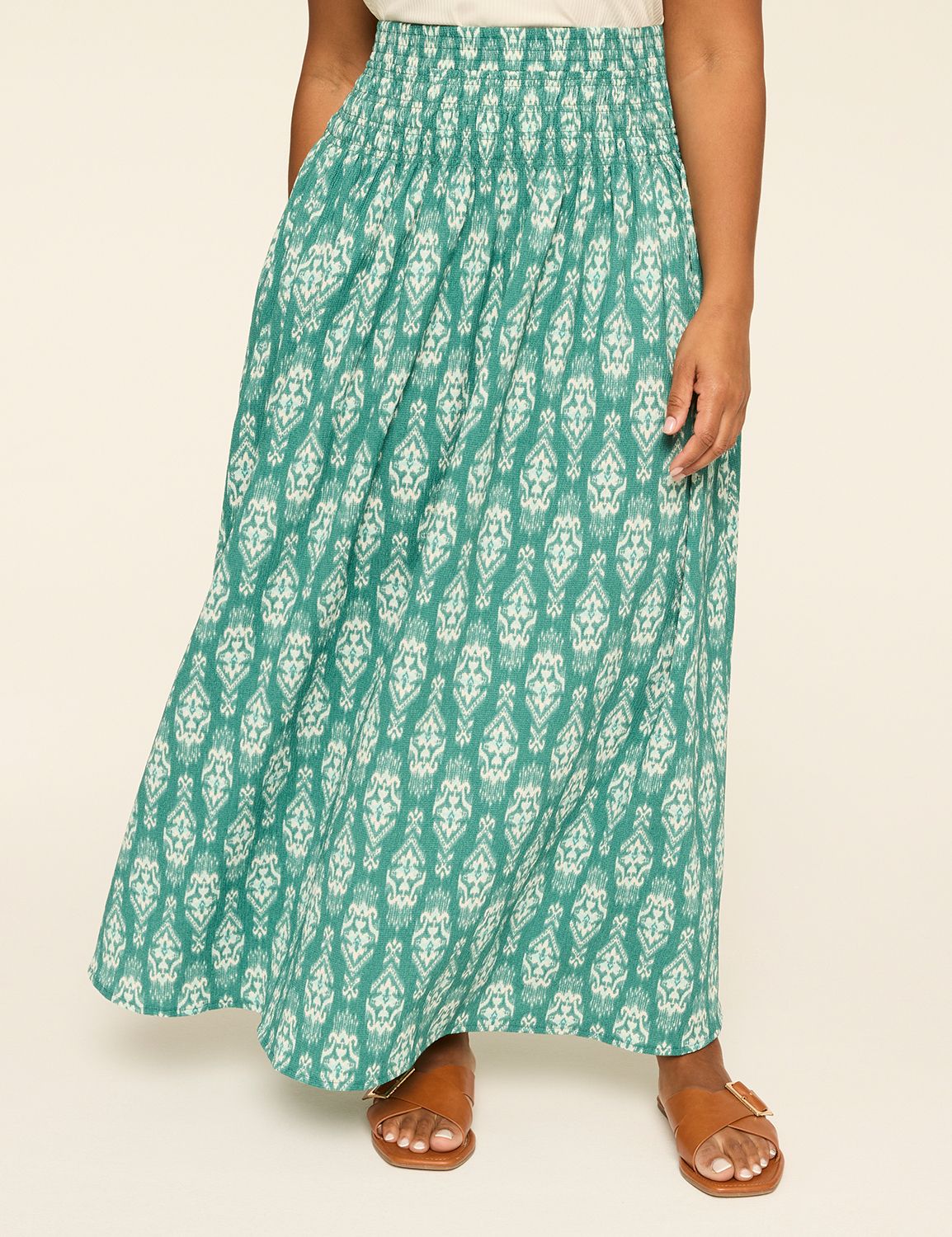 SMOCKED WAIST MAXI 1149661 Product Image 3