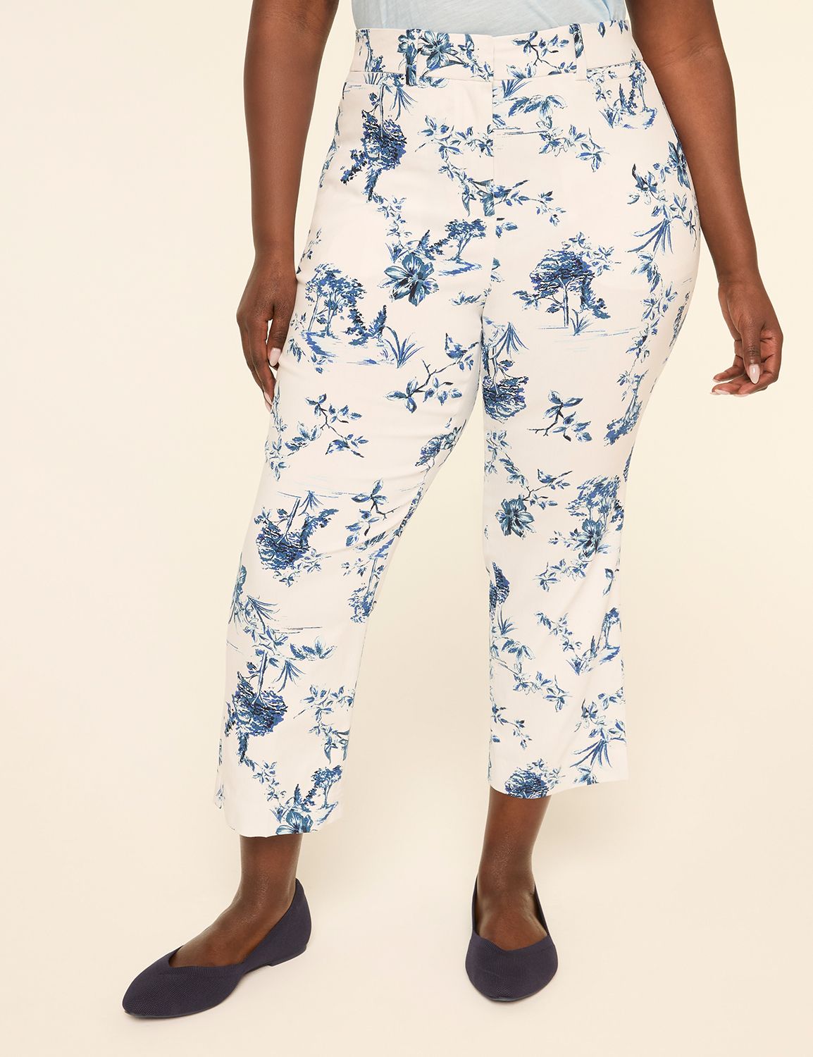 4-Season Slim Capri Pant