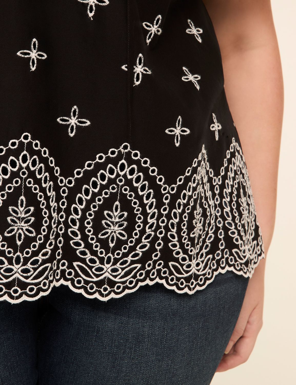 Swing Flutter Sleeve Raglan Button Product Image 4