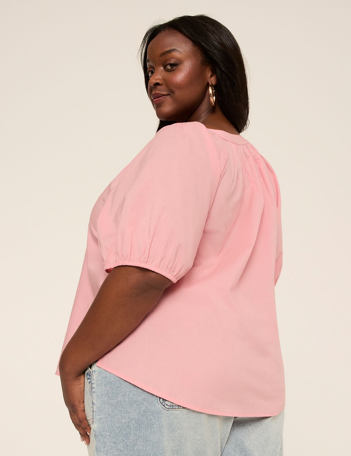 Pink Plus Size Blouses & Dressy Shirts | Lane Bryant