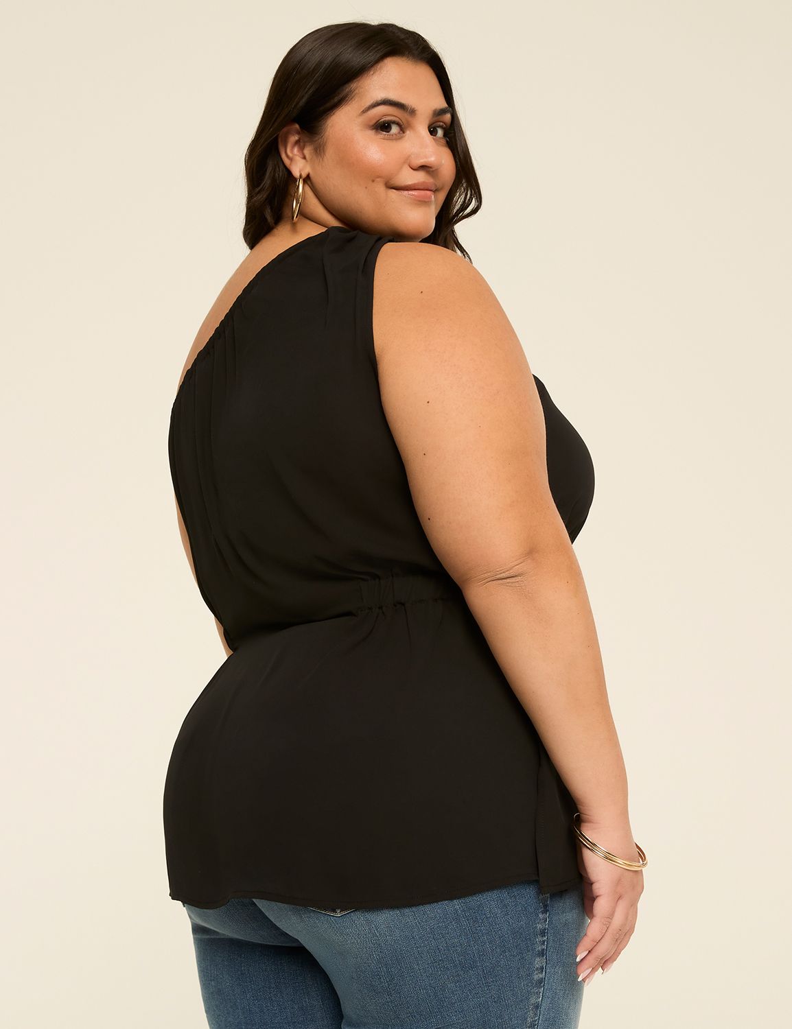 Asymmetric One-Shoulder Top