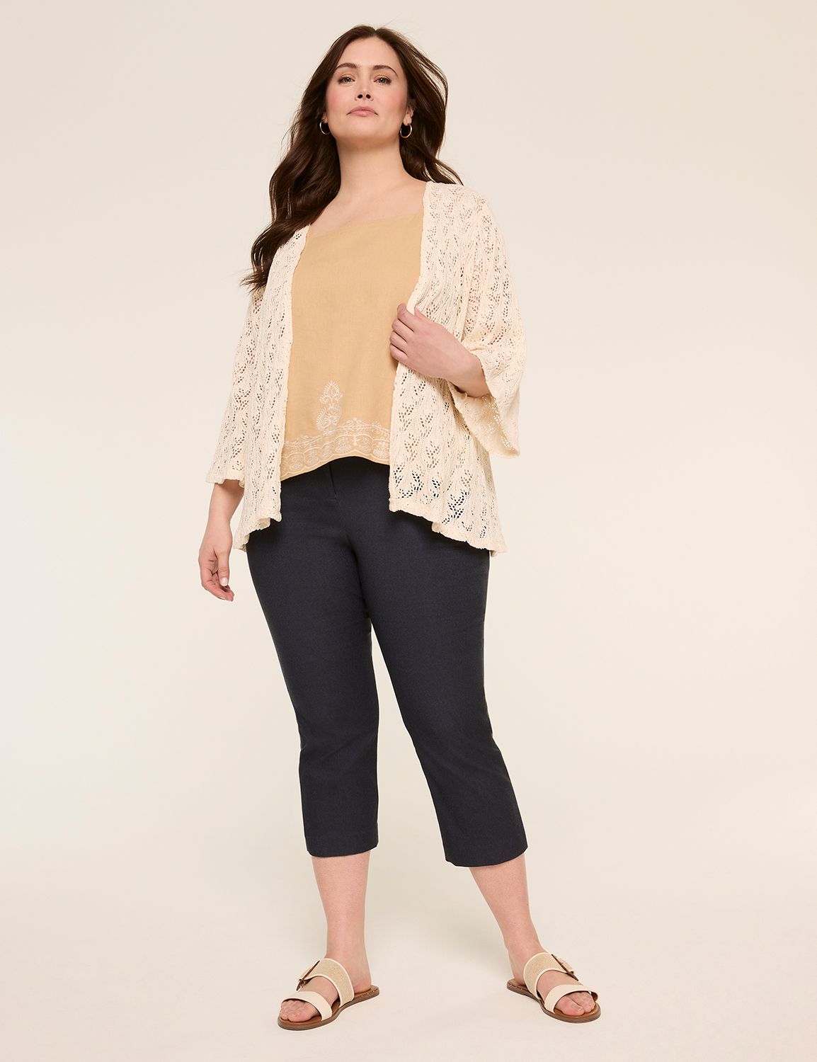 Classic Sleeveless Square Neck Tank Product Image 3