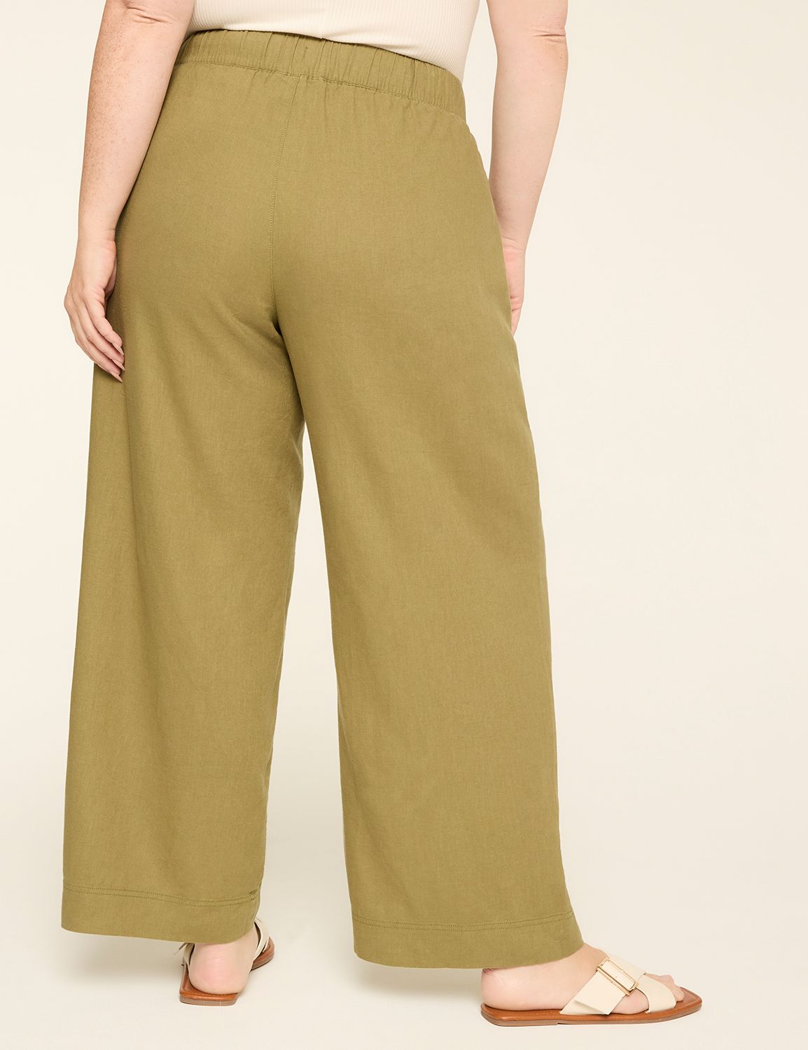 Linen Wide Leg Pant