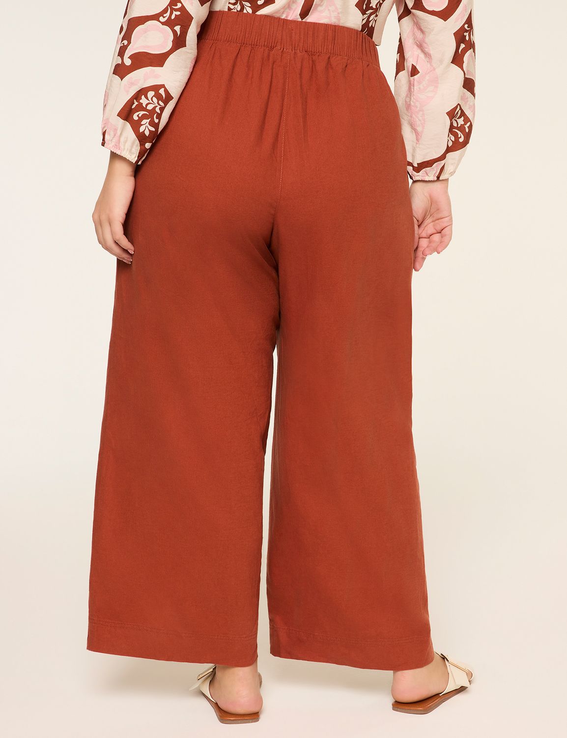 Linen Wide Leg Pant
