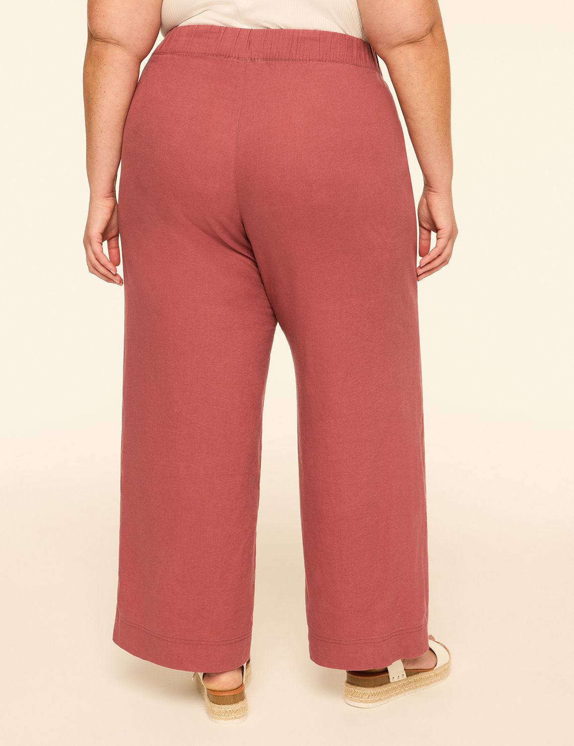 Linen Wide Leg Pant