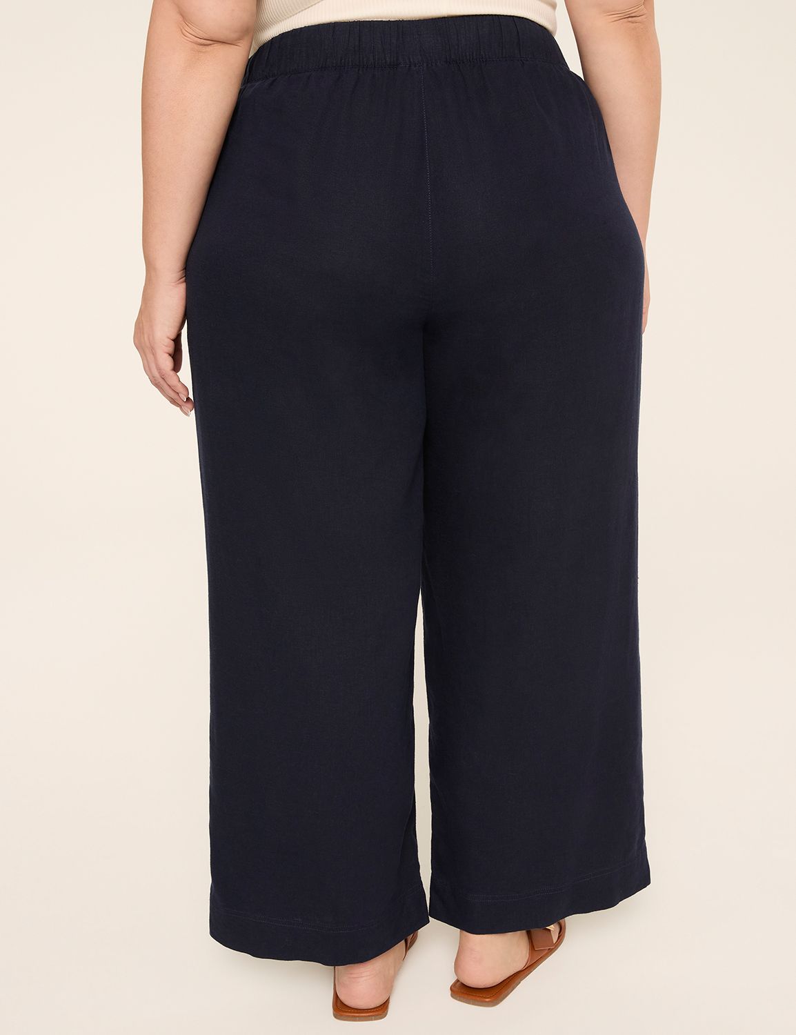 Linen Wide Leg Pant