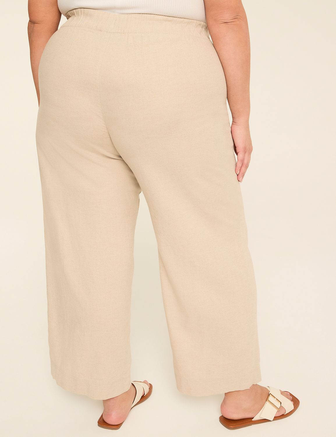 Linen Wide Leg Pant