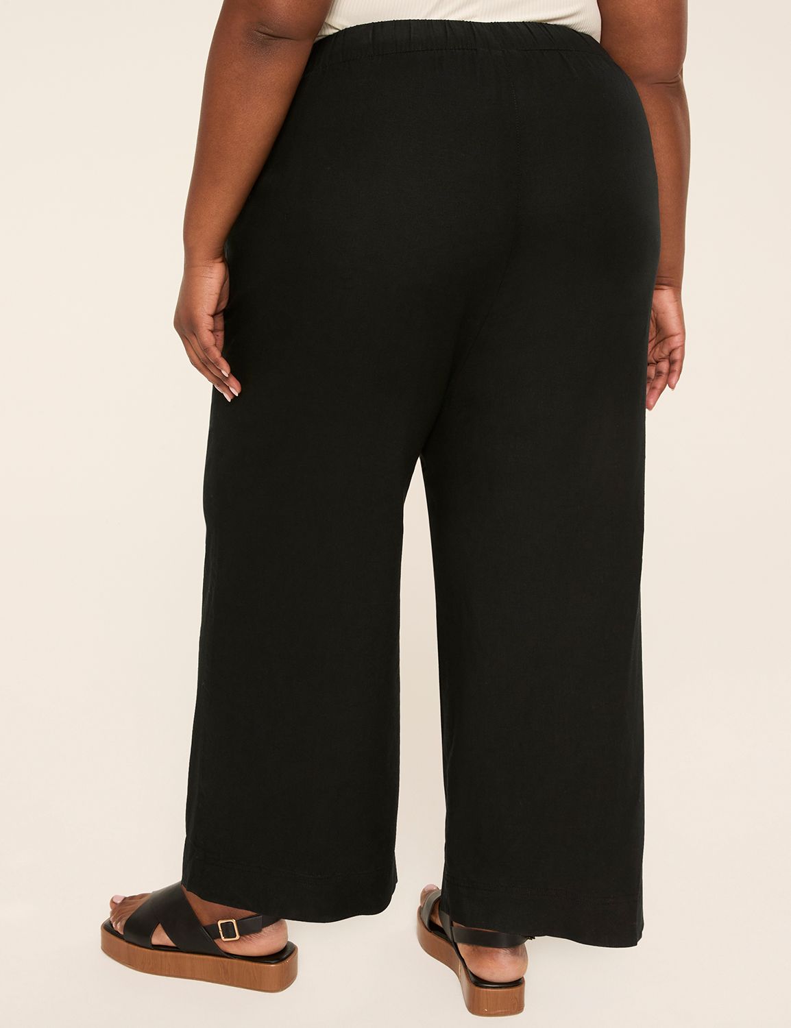Linen Wide Leg Pant