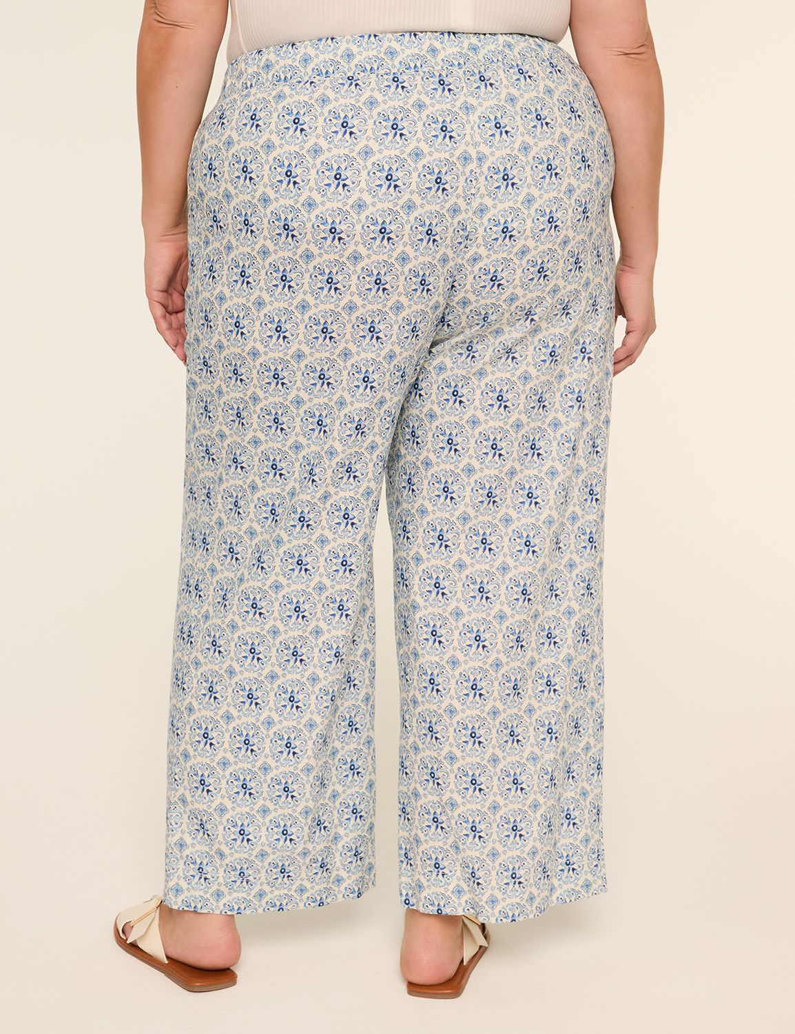Linen Wide Leg Pant