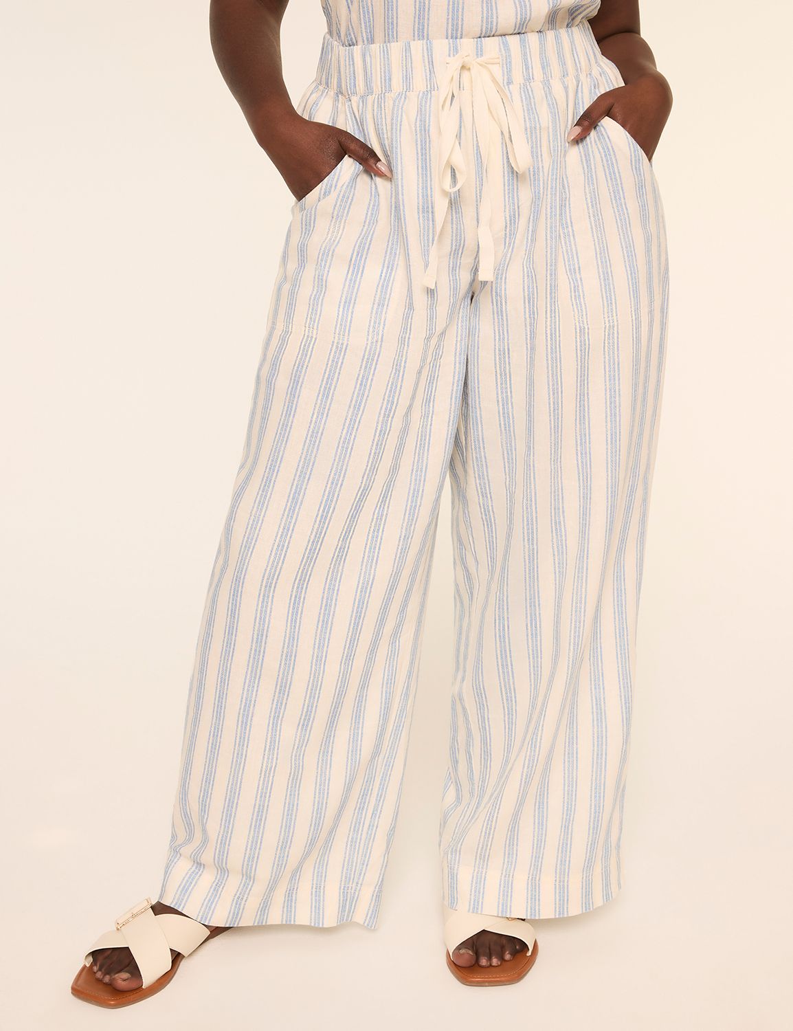 Linen Wide Leg Pant