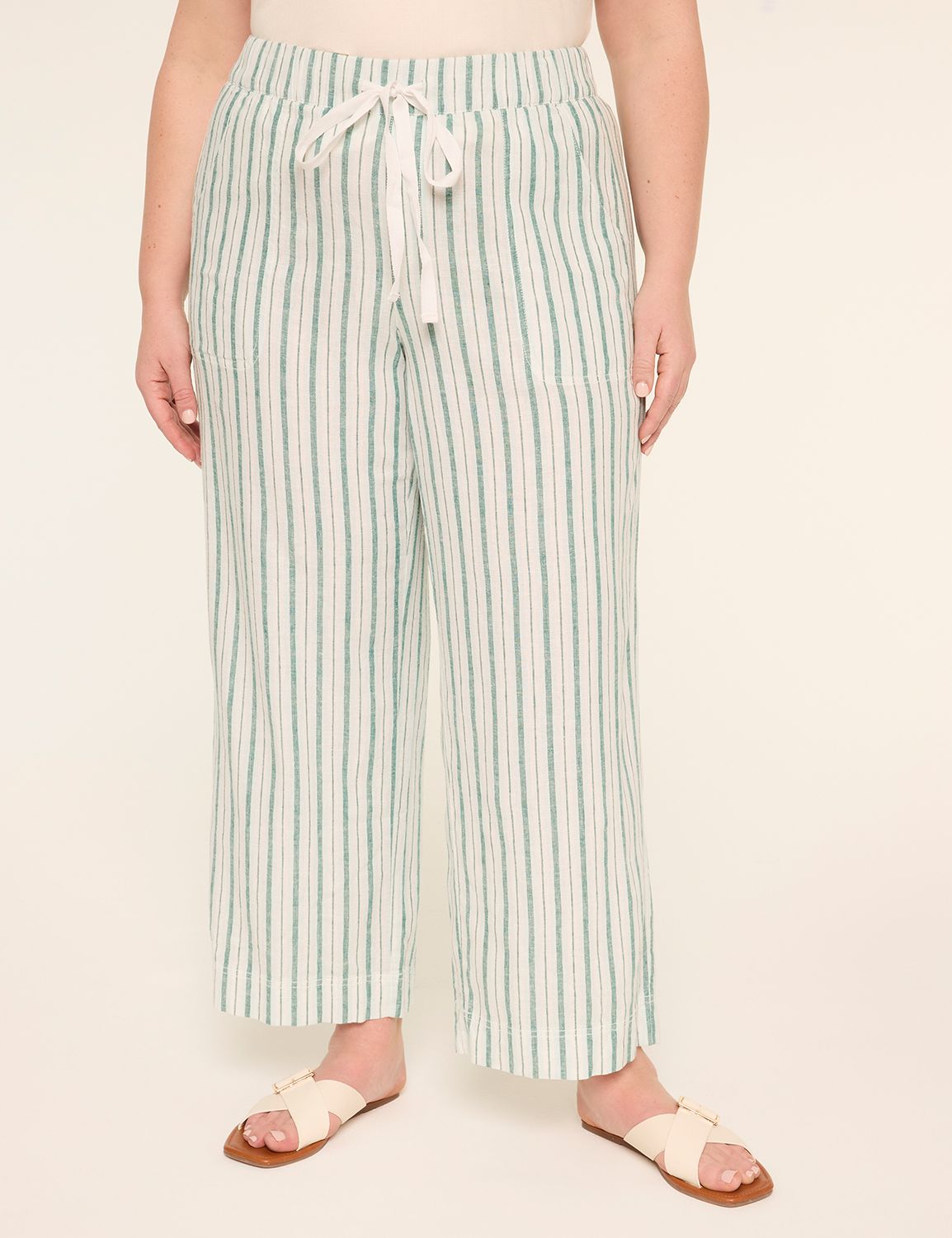 Linen Wide Leg Pant