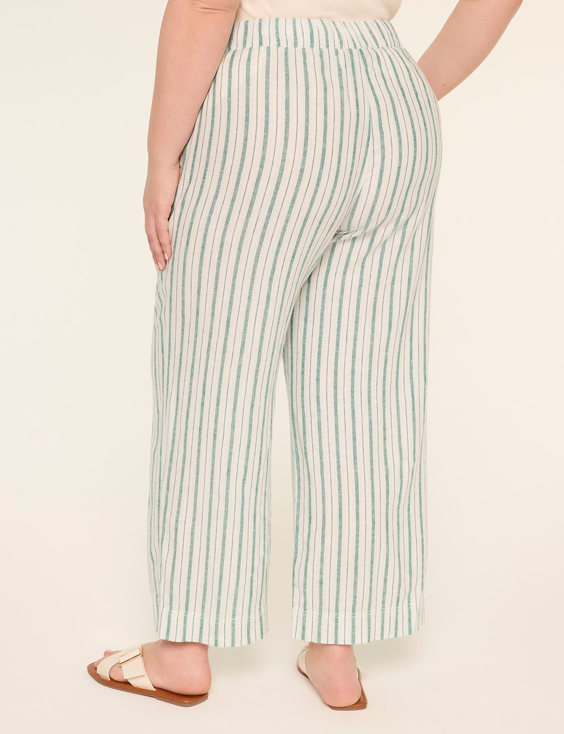 Linen Wide Leg Pant