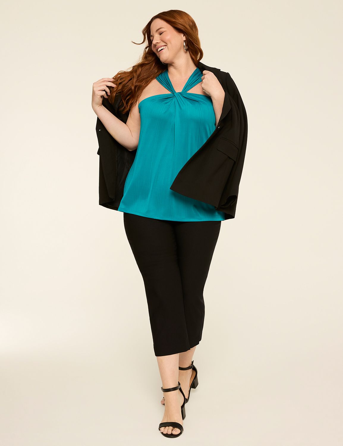 Twist Neck Tank Top S 1149171 Product Image 3