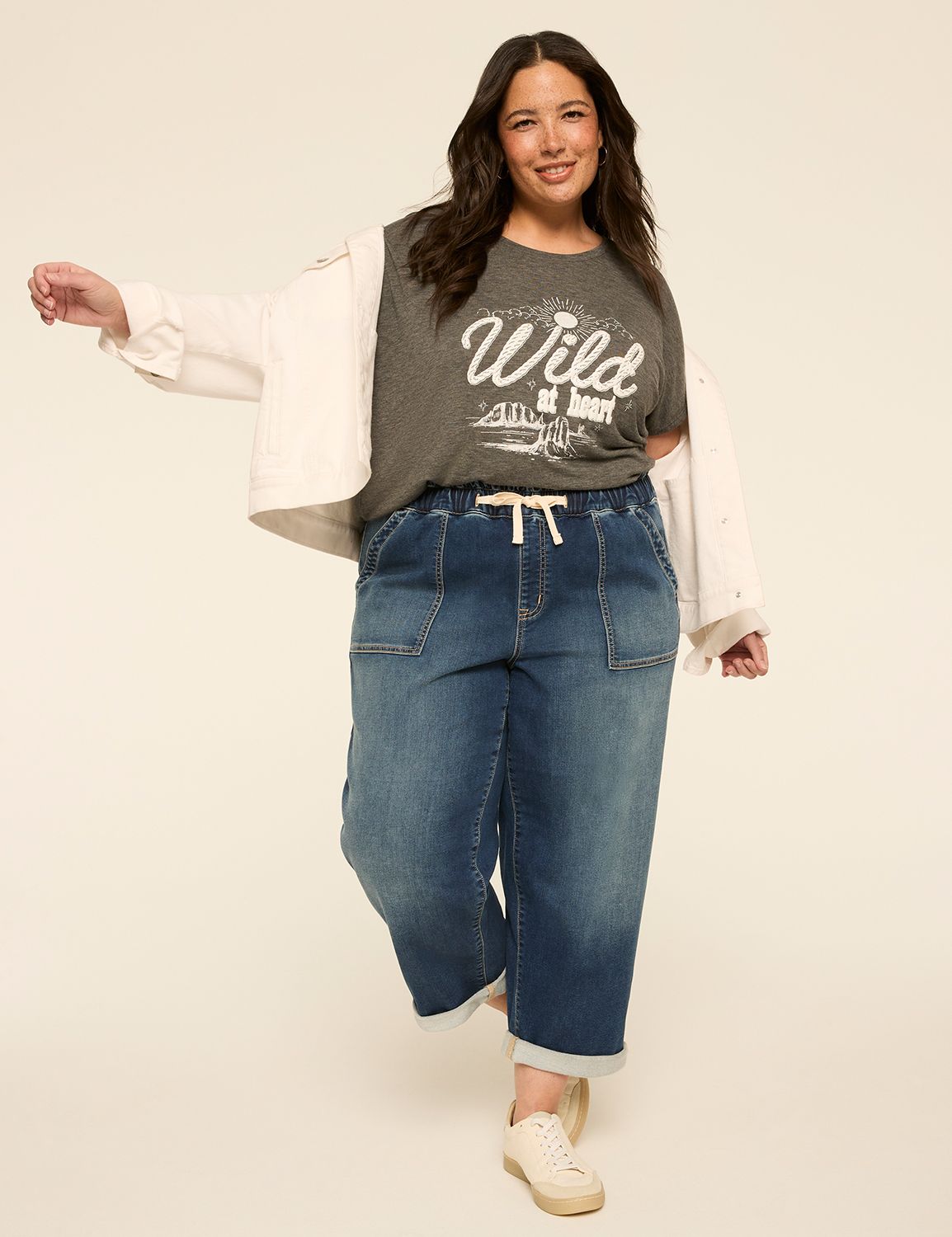SS Value Crew Neck Dolman Tee Graph Product Image 3