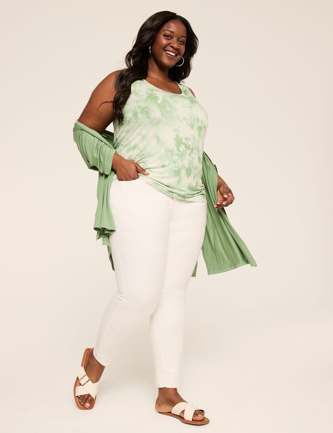 Sleeveless Dream Feel Tank S 115107 Product Image 3