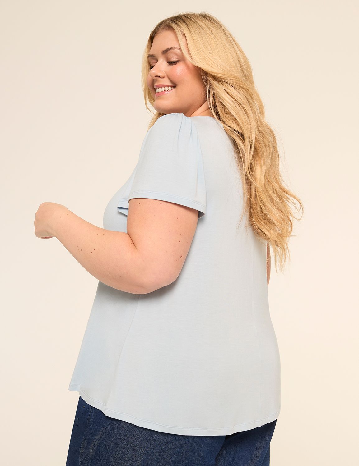 DreamFeel Short-Sleeve Crew-Neck Tee