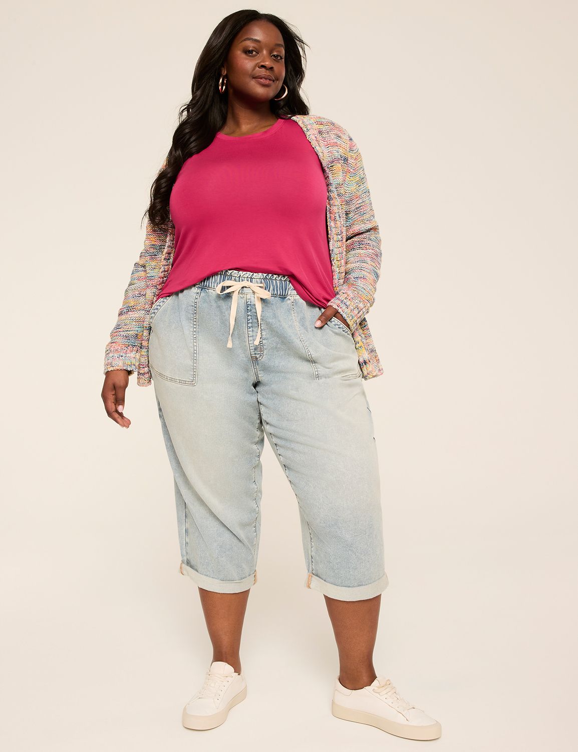 Short Sleeve Double Crew Neckline T Product Image 3