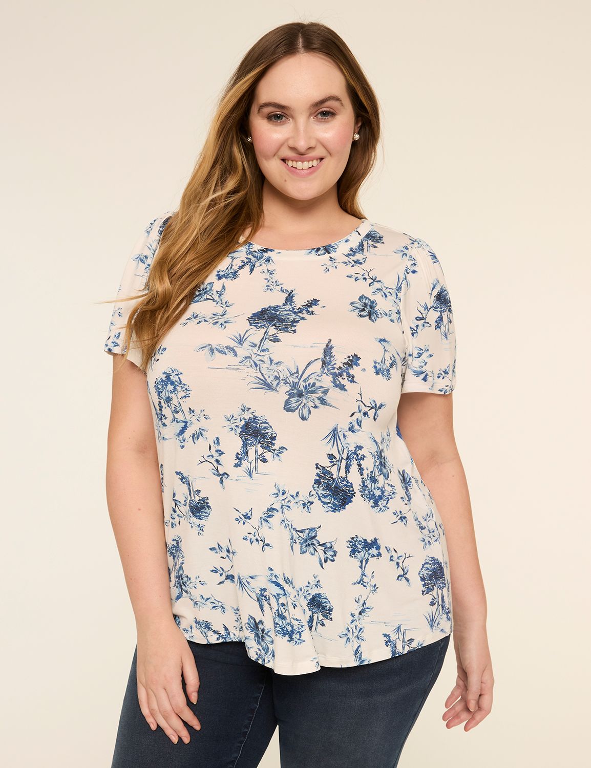DreamFeel Short-Sleeve Crew-Neck Tee