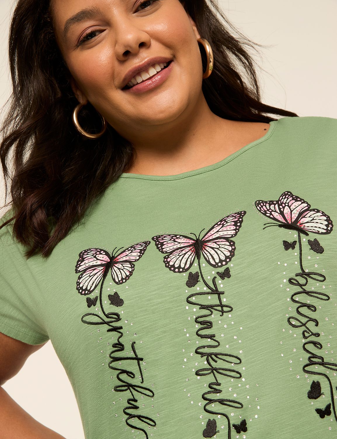 SS Scoop Neck Dolman with Strappy B Product Image 4