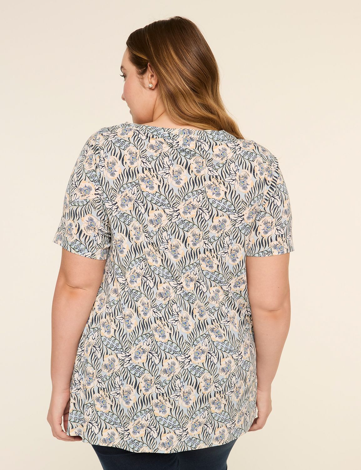 Perfect Sleeve Swing Boatneck Tee