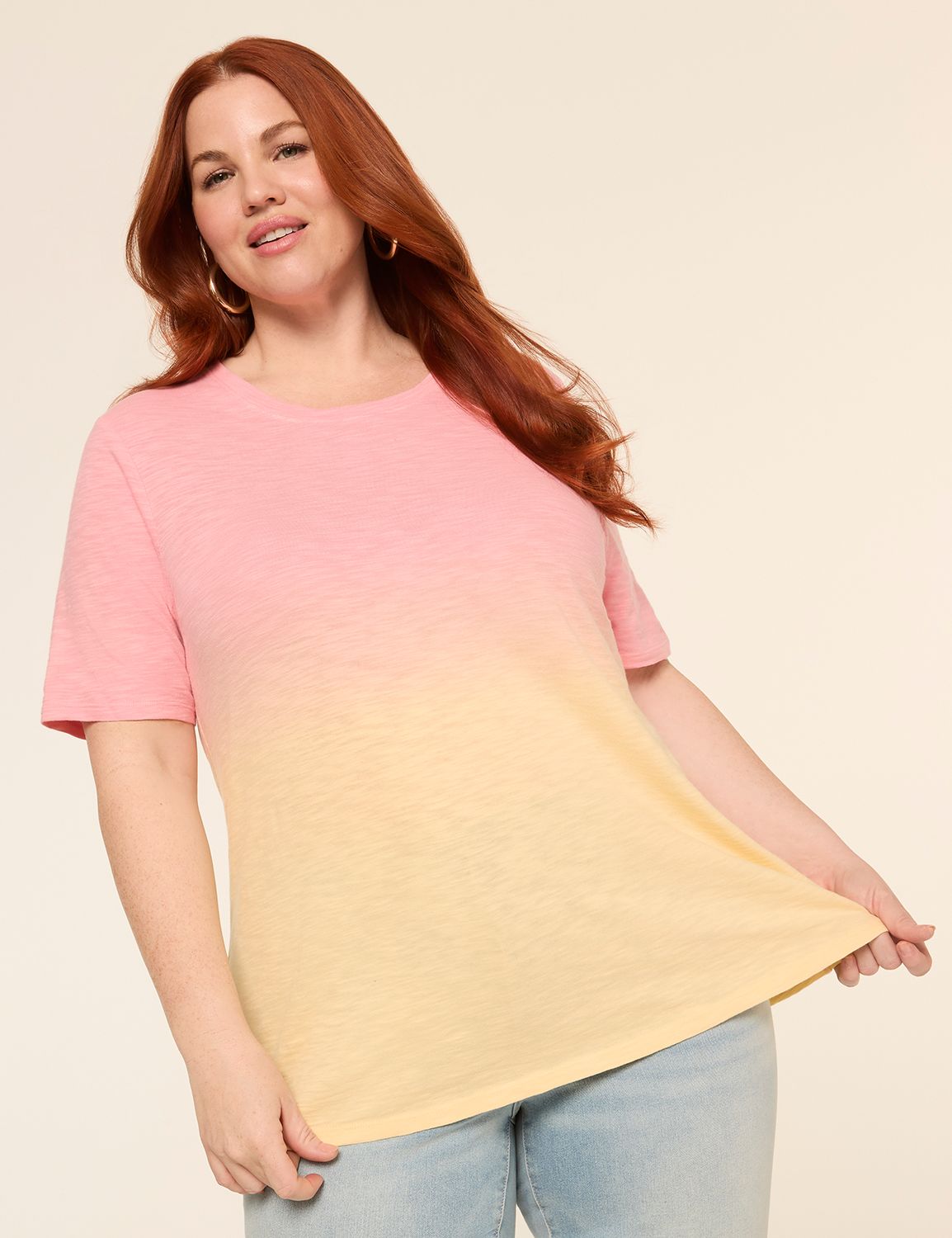 Perfect Sleeve Crew-Neck Tee