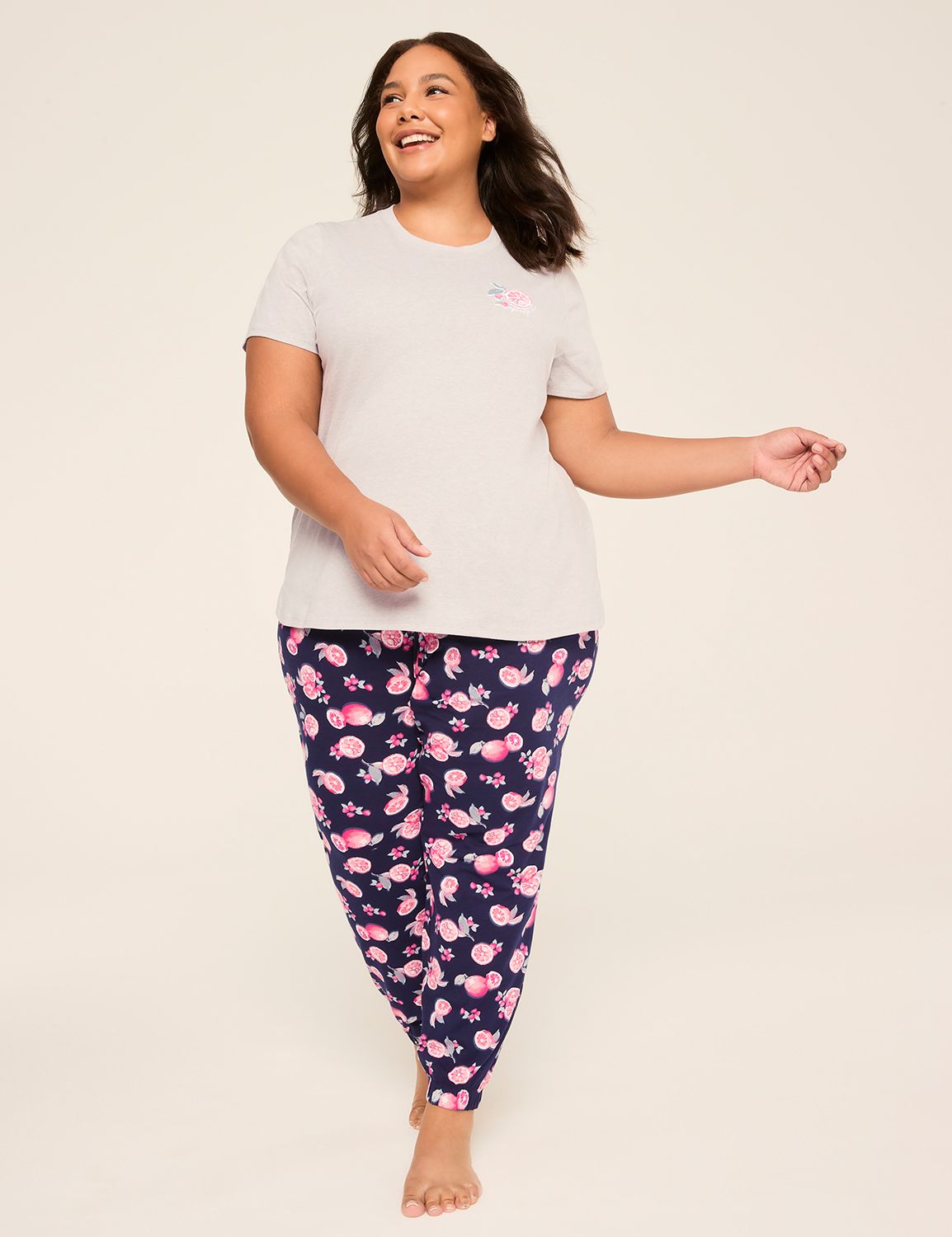 Comfy Cotton Tee & Jogger PJ Set