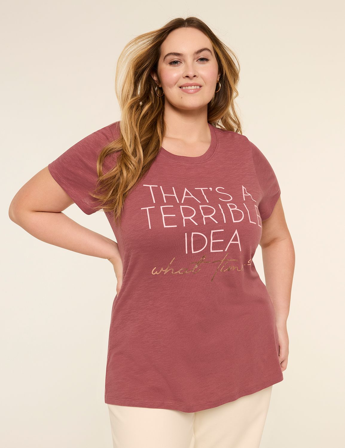 Short-Sleeve That's A Terrible Idea Graphic Tee