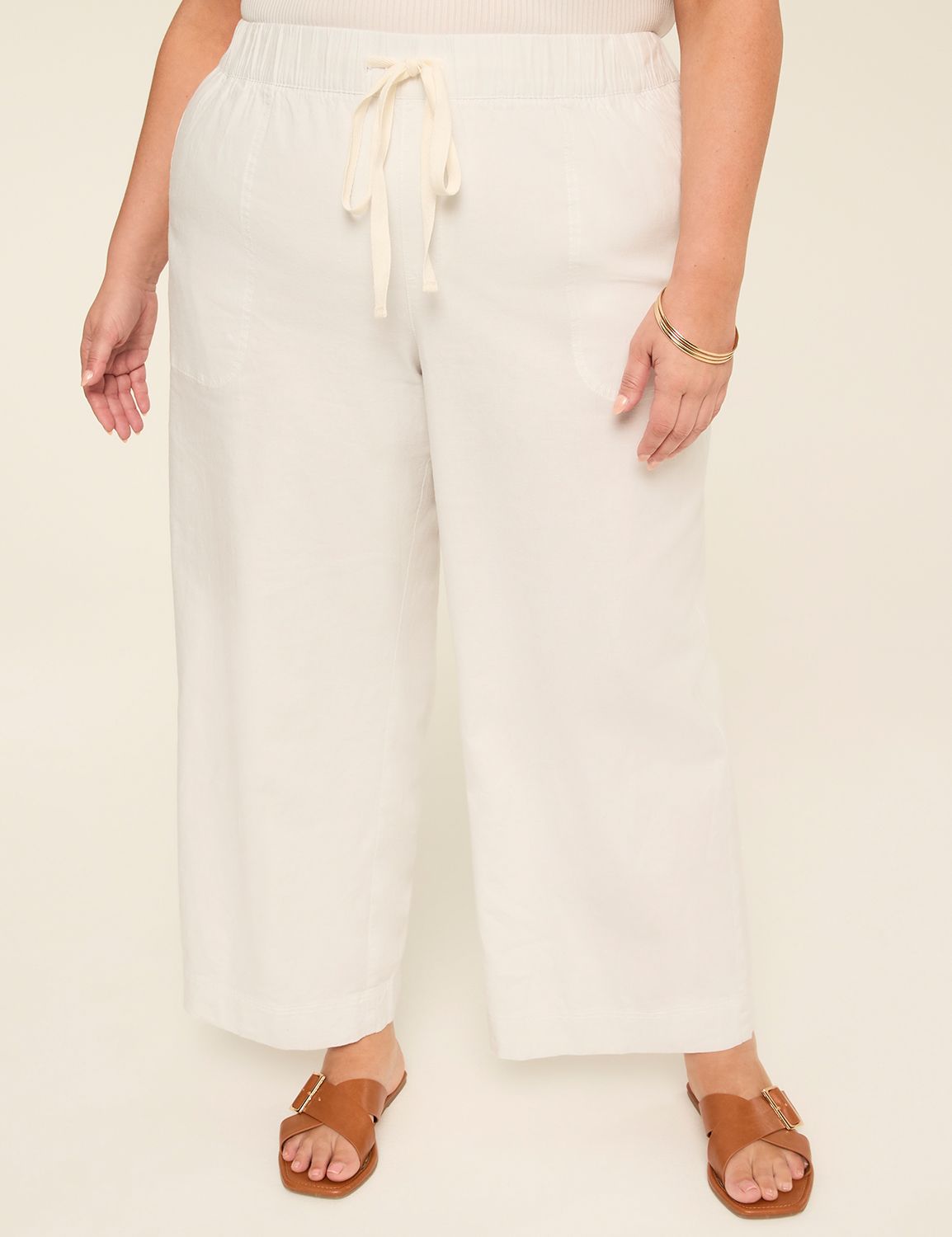 Softest Linen Wide Leg Pant