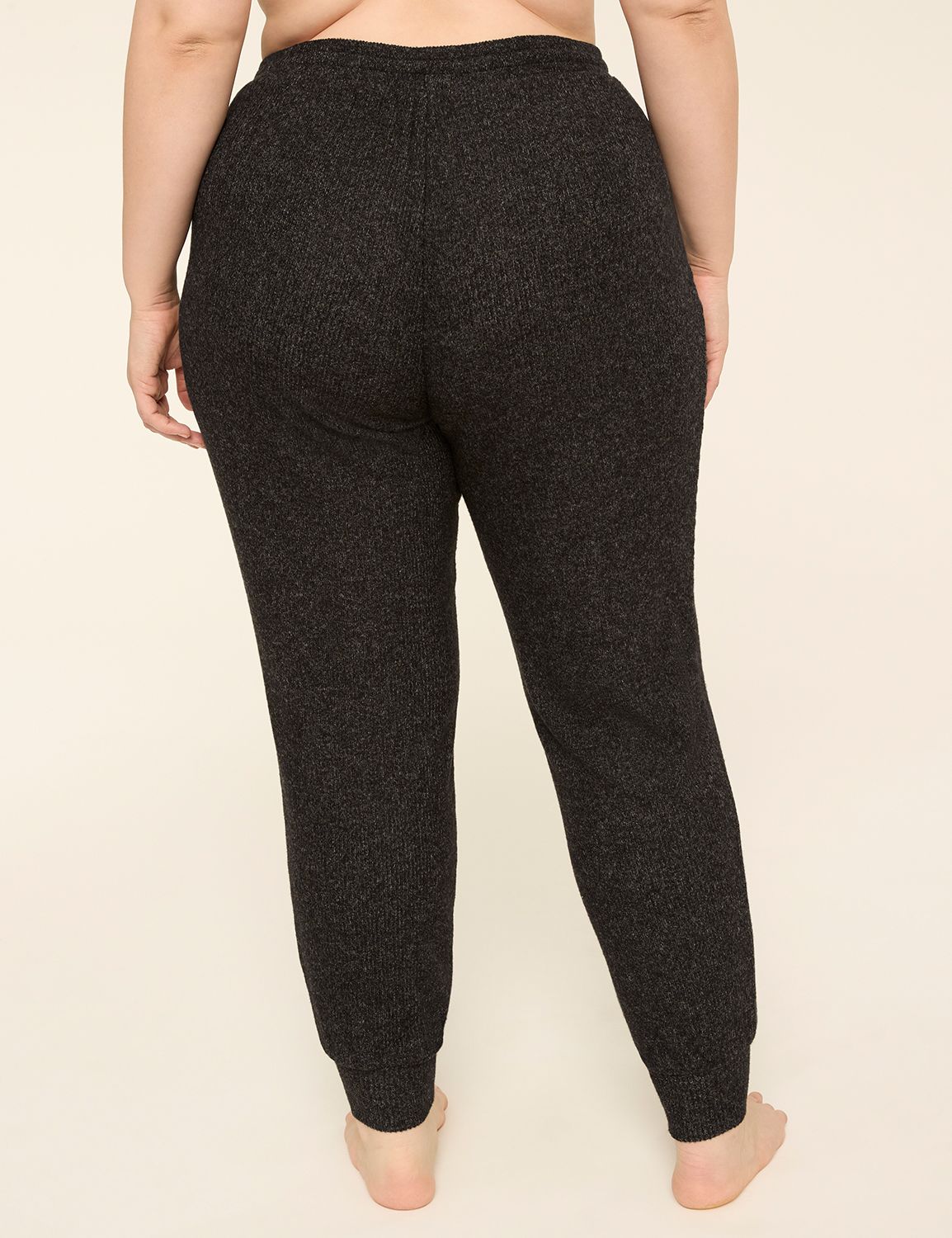 Brushed Hacci Rib Jogger
